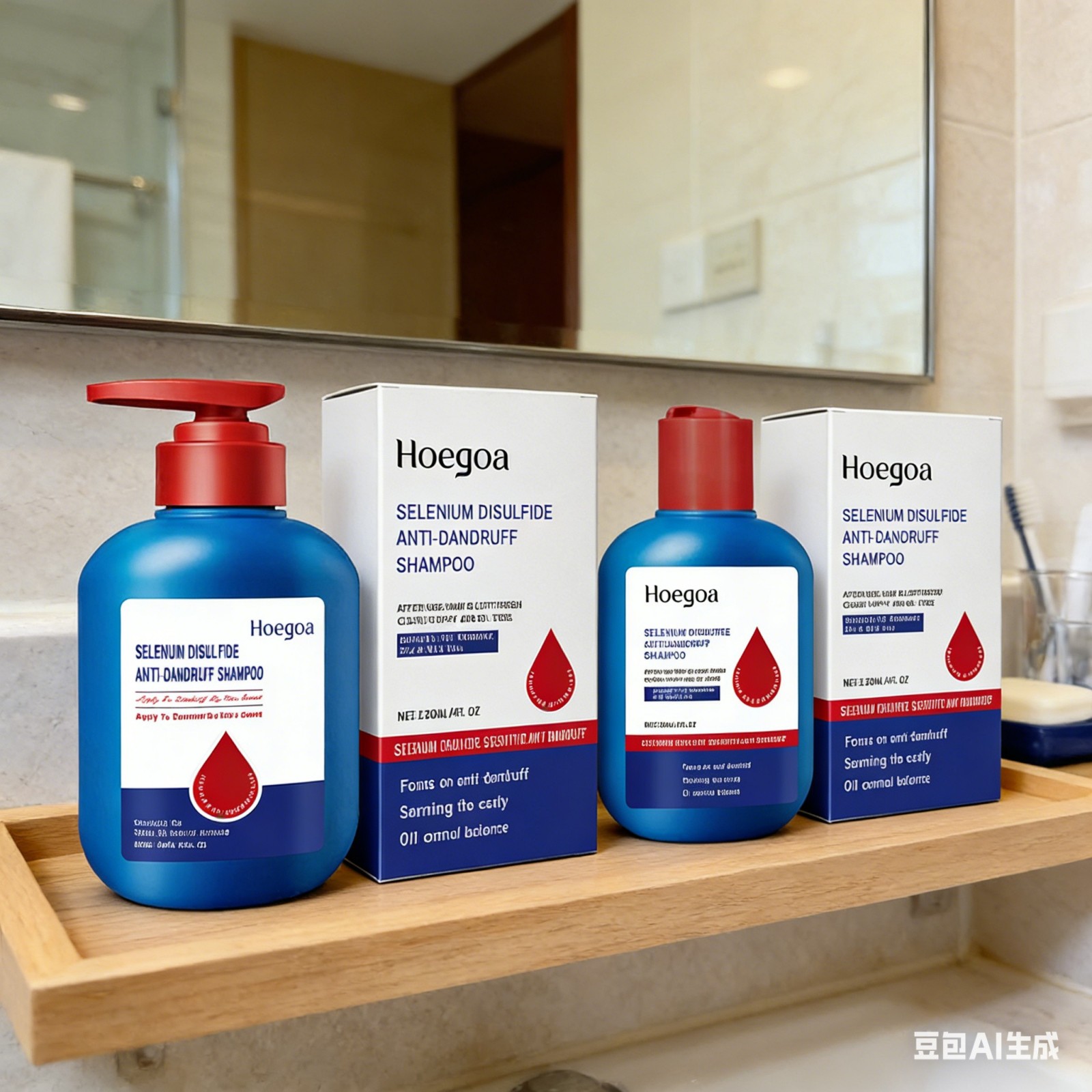 Hair Care Natural Products - Hoegoa Anti-Dandruff Shampoo Oil Control Moisturizing