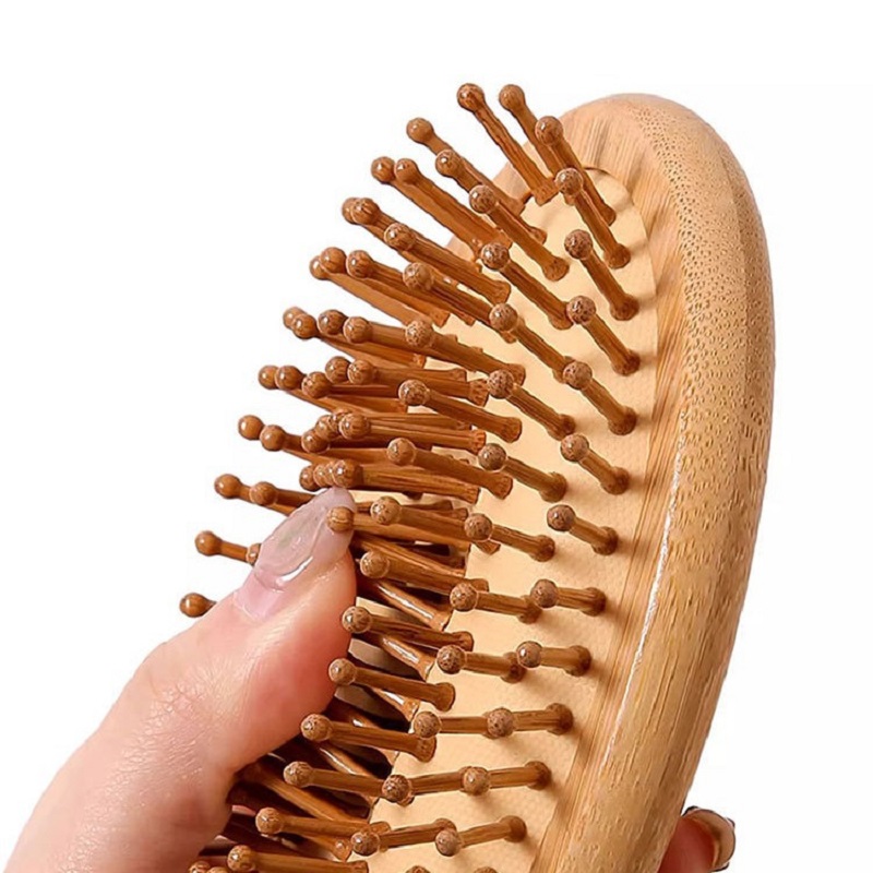 Personalize Custom Wood Air Cu - Bamboo Hair Brush 评论和价格