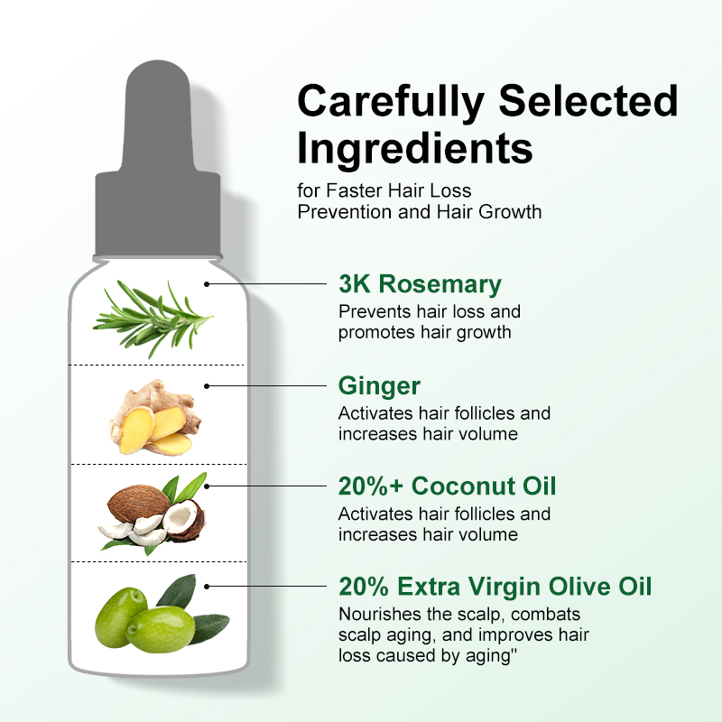 PURC Rosemary Oil for Hair Gro - Hair Care Essential Oil Atomizing 评论和价格