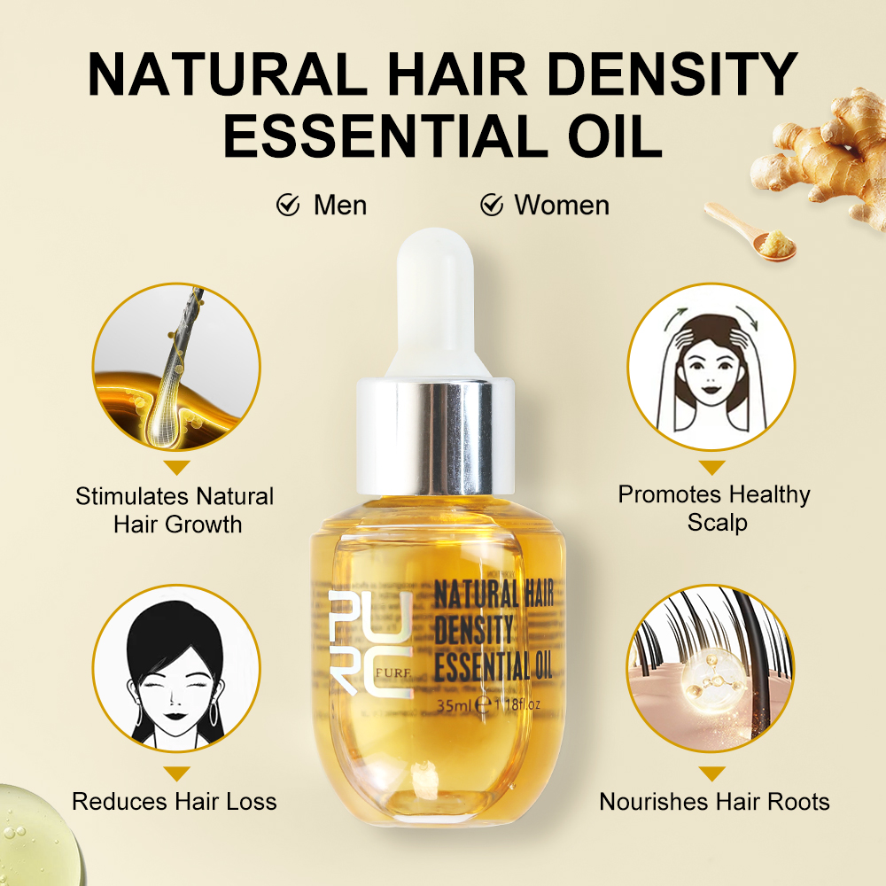 PURC Ginger Essential Hair Gro - Hair Care Essential Oil Atomizing 评论和价格