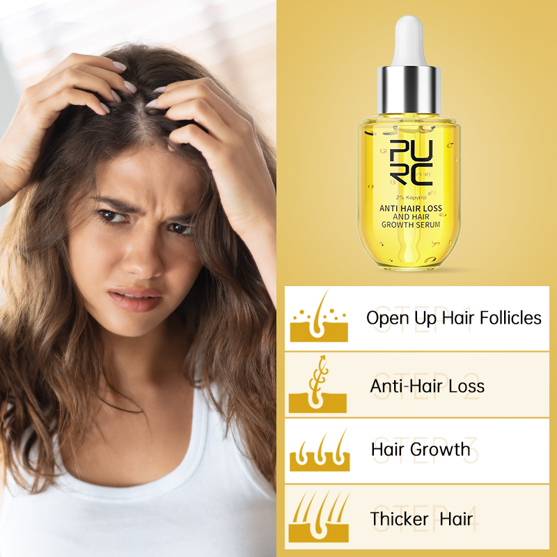 PURC Ginger Essential Hair Gro - Hair Care Essential Oil Atomizing 评论和价格