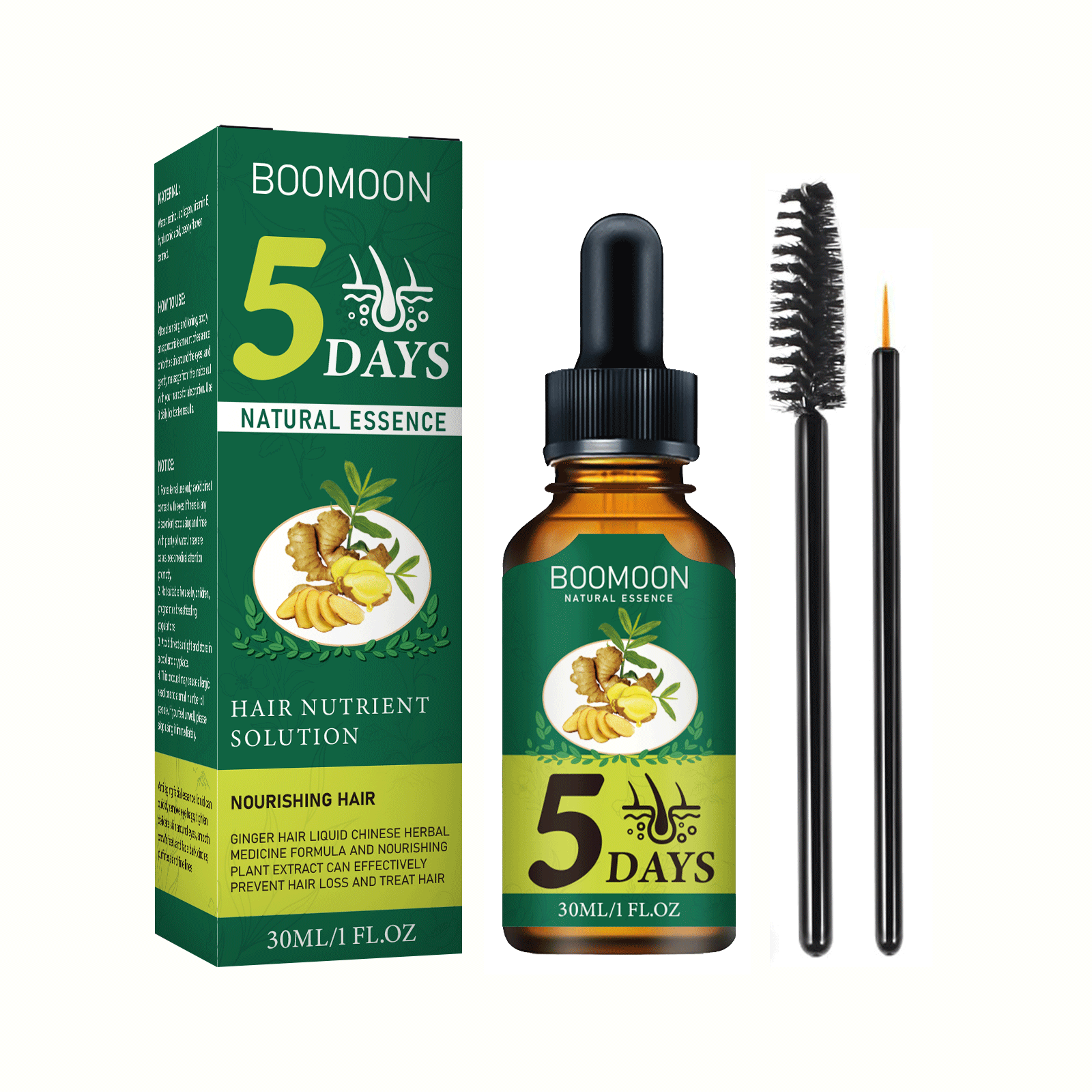 Ginger Hair Growth Essence Oil - Hair Care Essential Oil Atomizing 评论和价格