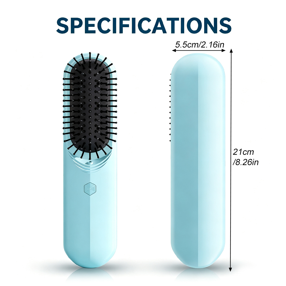 1Set Negative ion Hair Comb, E - Hair Care Essential Oil Atomizing 评论和价格