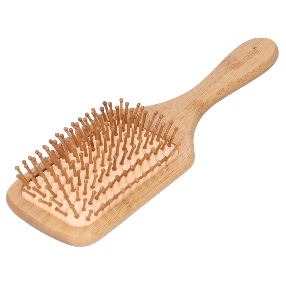 Gentle Bamboo Hairbrush Bamboo - Bamboo Hair Brush 评论和价格