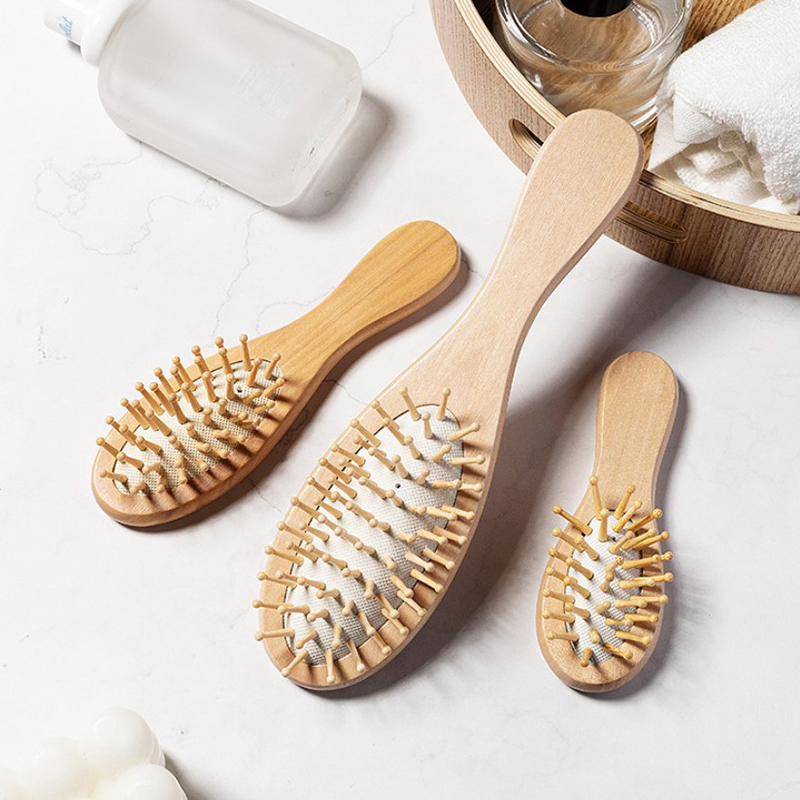 Wood Airbag Comb Professional  - Bamboo Hair Brush 评论和价格