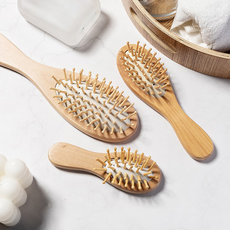 Wood Airbag Comb Professional  - Bamboo Hair Brush 评论和价格