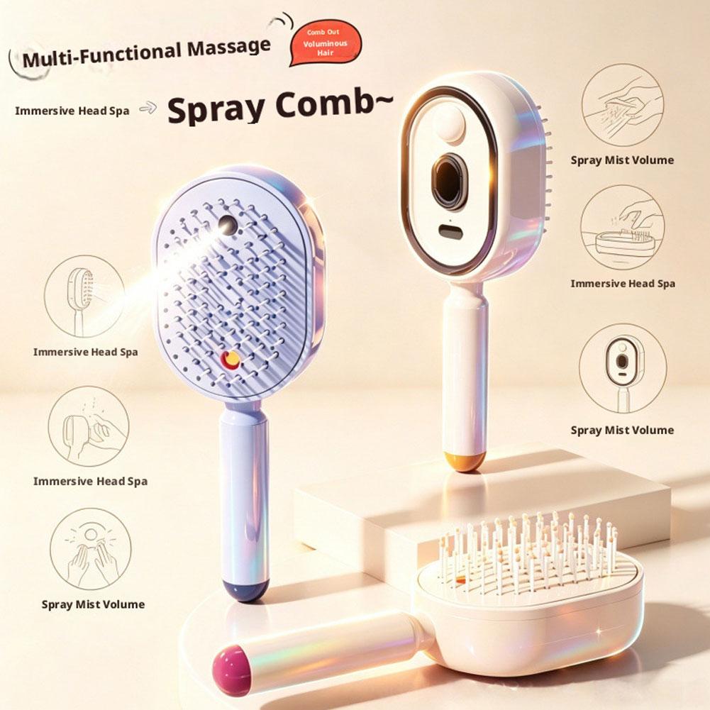 Electric Spray Comb Set with A - Hair Care Essential Oil Atomizing 评论和价格