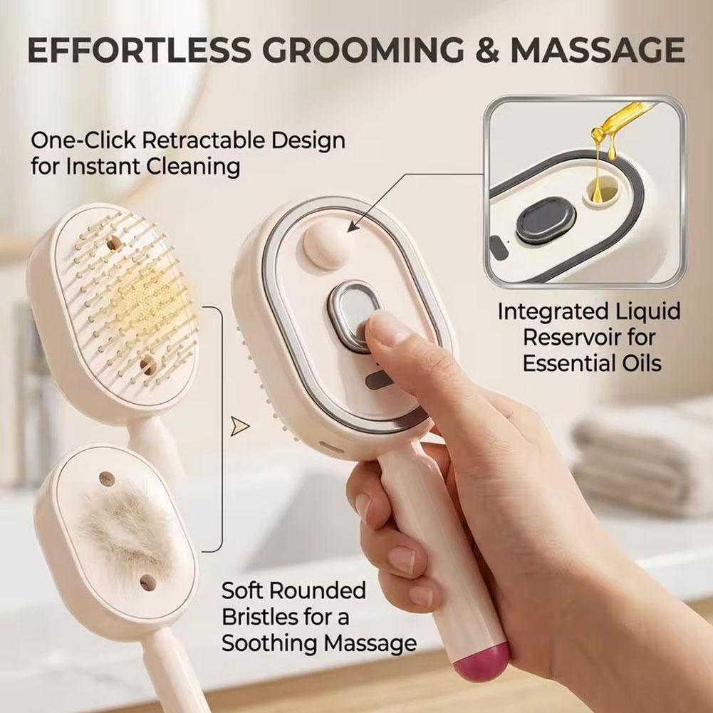 Electric Spray Comb Set with A - Hair Care Essential Oil Atomizing 评论和价格