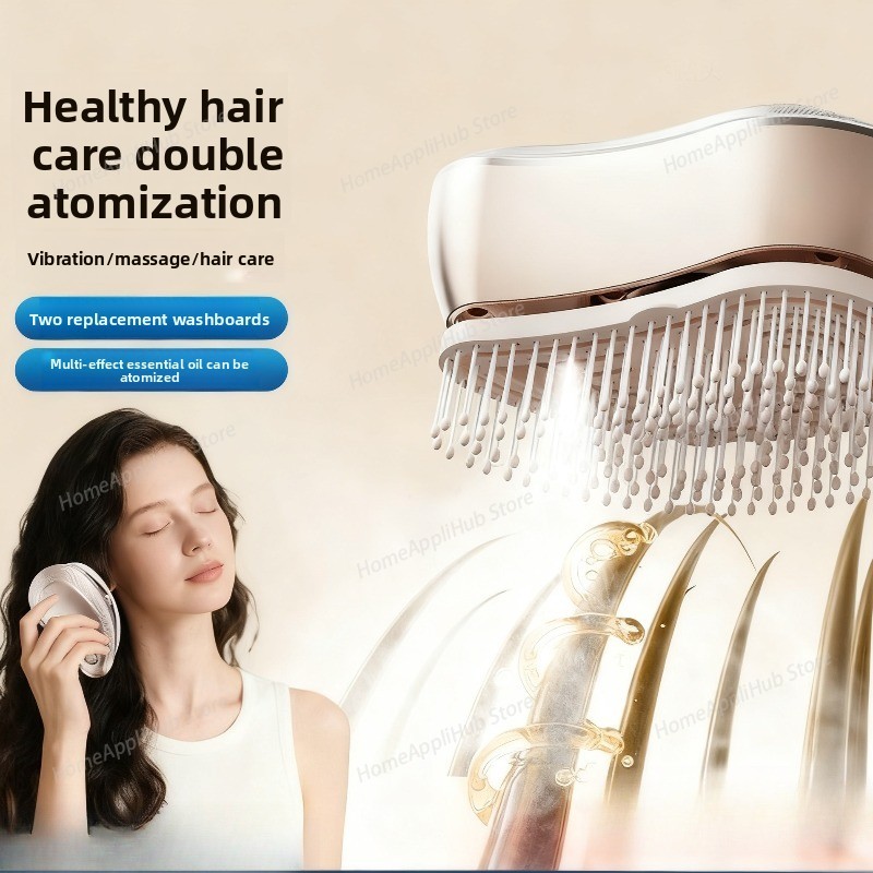 Massage Comb Electric Spray Ma - Hair Care Essential Oil Atomizing 评论和价格