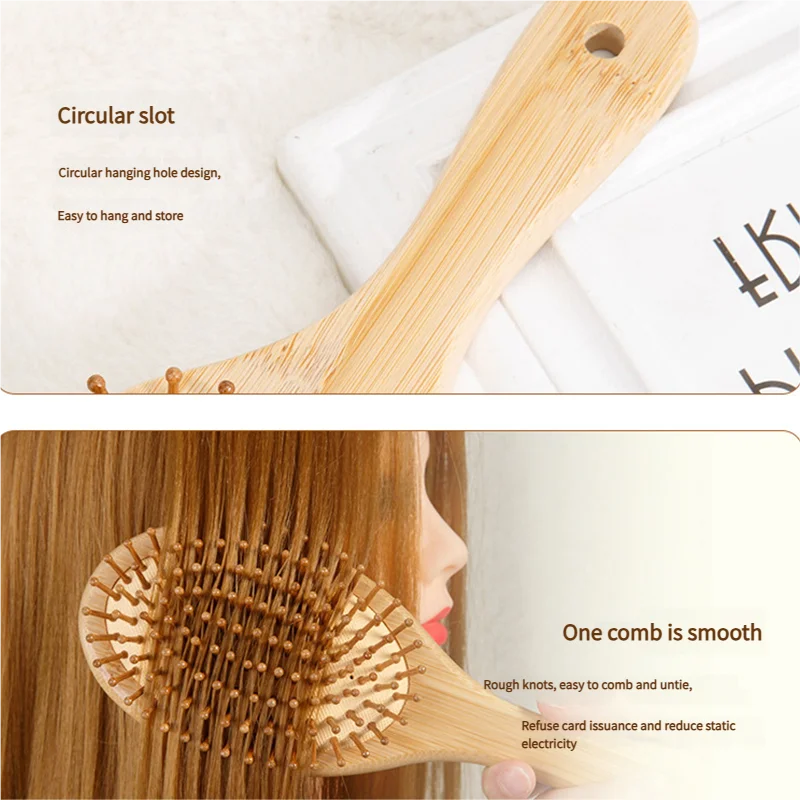 Bamboo Hair Brush Women Stylin - Bamboo Hair Brush 评论和价格
