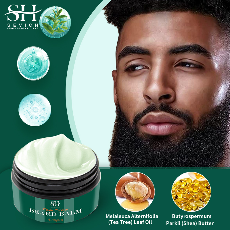 Tea Tree Beard Oil Set For Men - Hair Care Natural Products 评论和价格