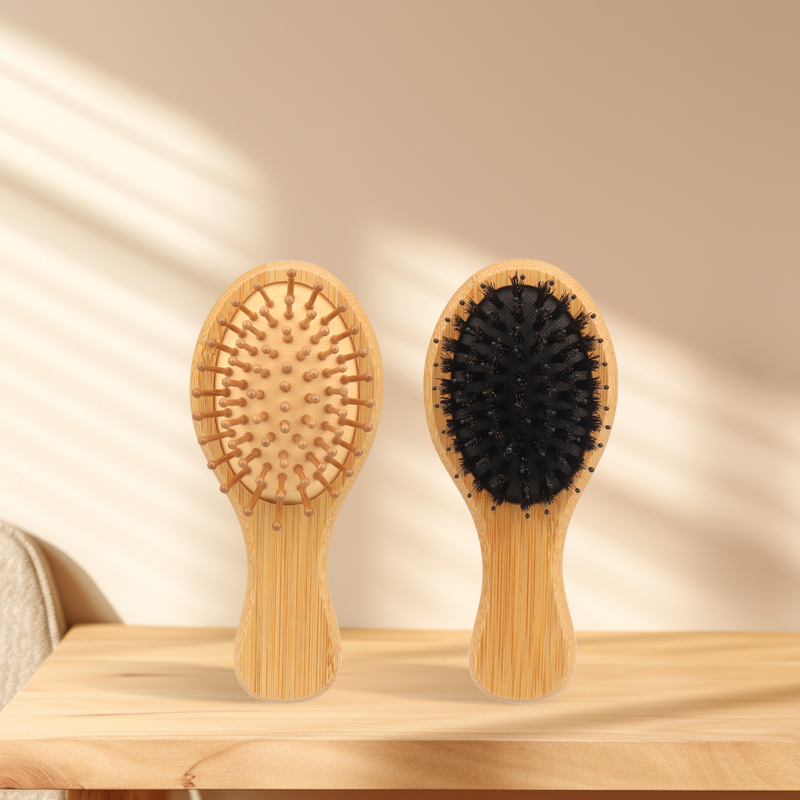 Bamboo Mini Airbag Comb Anti S - Bamboo Hair Brush 评论和价格