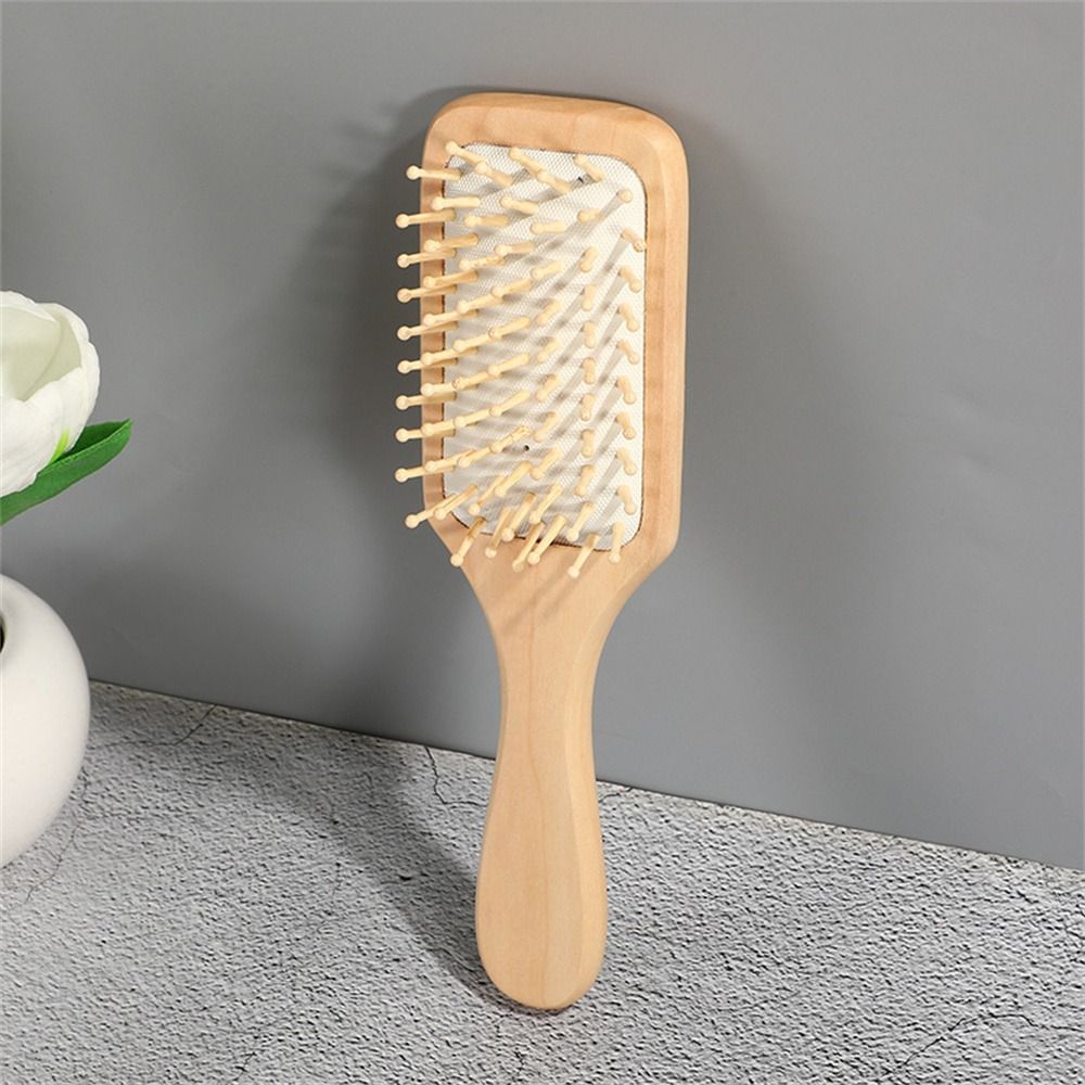 Professional Air Cushion Wood  - Bamboo Hair Brush 评论和价格