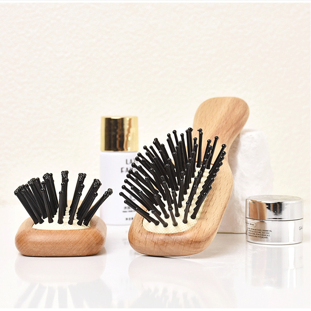 Bamboo And Wood Hair Brush, Po - Bamboo Hair Brush 评论和价格