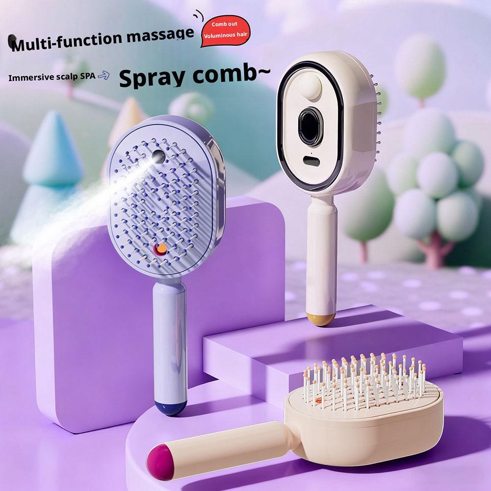 Multi Functional Massage Comb  - Hair Care Essential Oil Atomizing 评论和价格