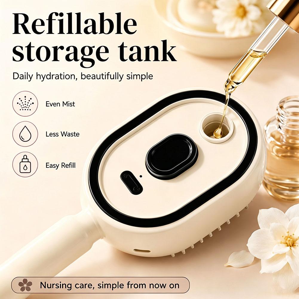Multi Functional Massage Comb  - Hair Care Essential Oil Atomizing 评论和价格